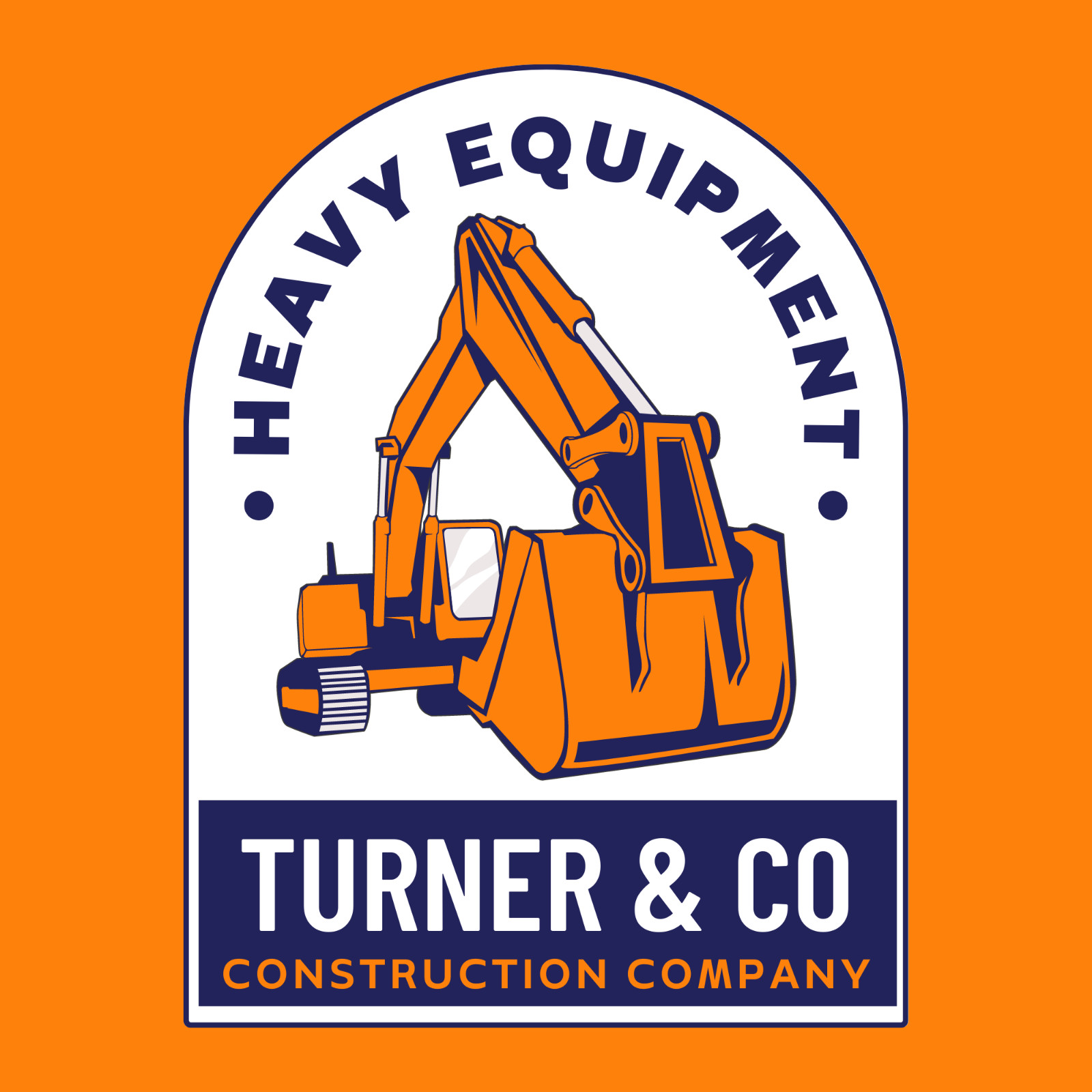 Custom Construction Company Logo, Building Company Logo, General Contractor Logo