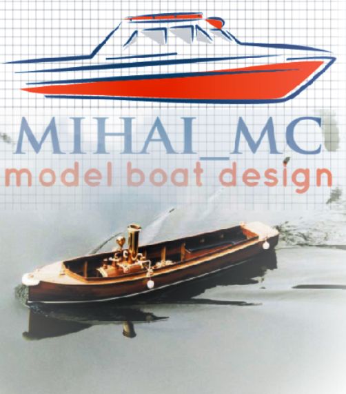 DIGITAL PLANS Vintage 1900 Steam Boat/Ship 48″ CUTTING Plans FULL 3D RC Plans